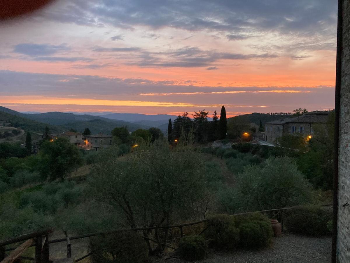 Il Rustico Lägenhet Castellina in Chianti Exteriör bild