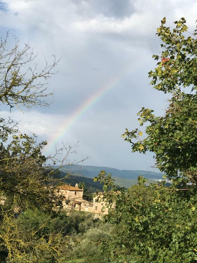 Il Rustico Lägenhet Castellina in Chianti Exteriör bild